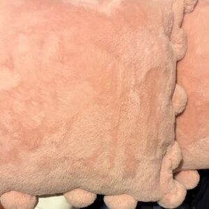 Plush Pink Throw Pillow